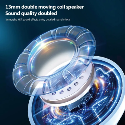 Lenovo-سماعات أذن لاسلكية للحد من الضوضاء ، سماعات...