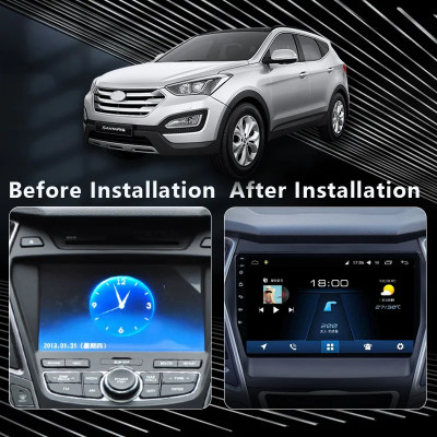 راديو سيارة MAMSM-Android 13 لهيونداي سانتا في 3-،...