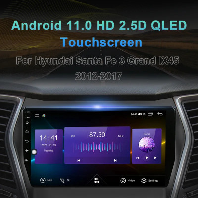 راديو سيارة MAMSM-Android 13 لهيونداي سانتا في 3-،...