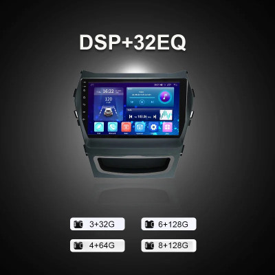 راديو سيارة MAMSM-Android 13 لهيونداي سانتا في 3-،...