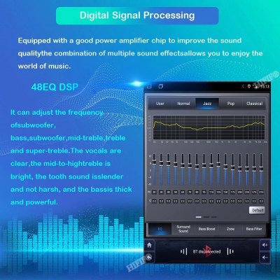 راديو سيارة لسيارة Hyundai IX45 Santa fe 2013-2018...