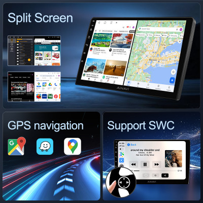 ٹویوٹا کیمری XV40 2005-2011 کارپلے اینڈرائیڈ آٹو ر...