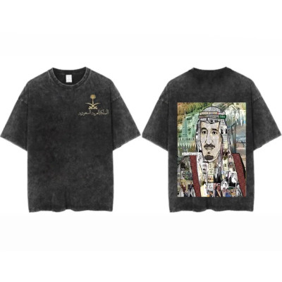 تي شيرت كلاسيكي من المملكة العربية السعودية للنساء...