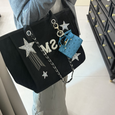 تخصيص اللؤلؤة السوداء رسائل سوان حقيبة يد، شخصية س...