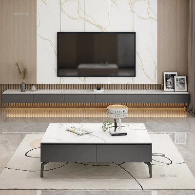 حامل تلفاز من الخشب الصلب مثبت على الحائط ، خزانة...