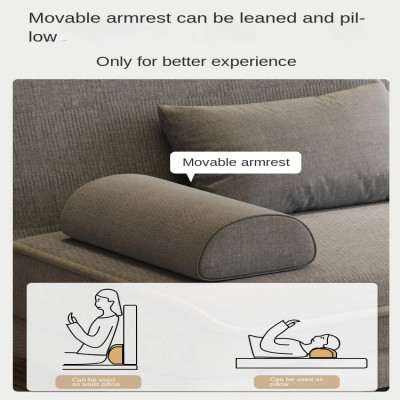 أريكة متعددة الوظائف قابلة للطي لغرفة المعيشة ، وح...