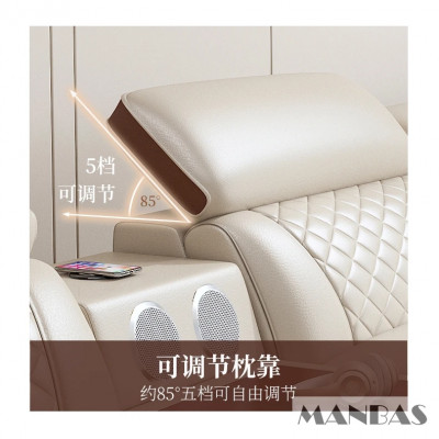 طقم أريكة من الجلد الطبيعي Linlamlim لغرفة المعيشة...