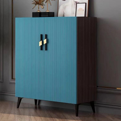 خزانات أحذية بباب أسود لغرفة المعيشة ، توفير مساحة...