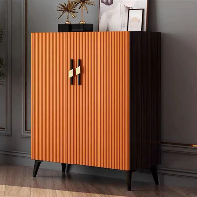 خزانات أحذية بباب أسود لغرفة المعيشة ، توفير مساحة...