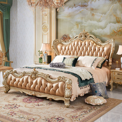 سرير مزدوج فاخر من خشب الشمال الملكي ، سرير مزدوج...