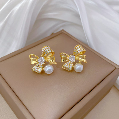 قلادة وأقراط لؤلؤ كلاسيكية ، فولاذ مقاوم للصدأ ، ر...