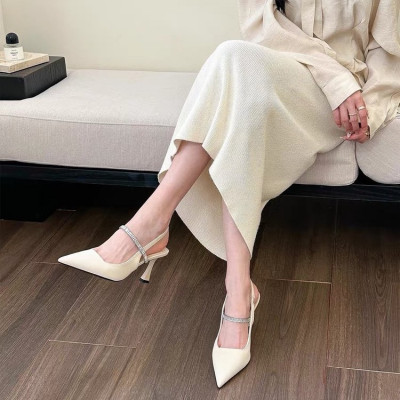 صنادل كعب عالي للنساء ، كعب رفيع متعدد الاستخدامات...