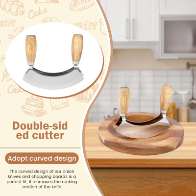 سكين بيتزا للمطبخ من الفولاذ المقاوم للصدأ، قطاعة...