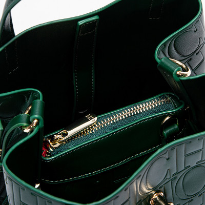 حقيبة يد أحادية اللون بسعة كبيرة للنساءنمط كلاسيكي...