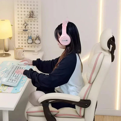 كرسي كمبيوتر مكتبي مريح ، دراسة دوارة ، سديا ، ألع...