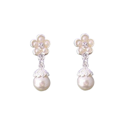 أزياء كريستال اللؤلؤ الزفاف مجموعات مجوهرات الزهور...