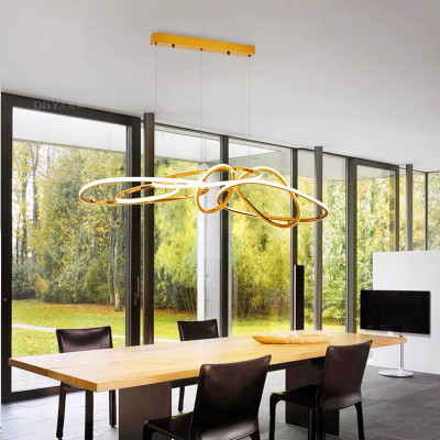 کے کمرے کے لیے جدید گھر کی سجاوٹ لیڈ لائٹس لٹکن لا...