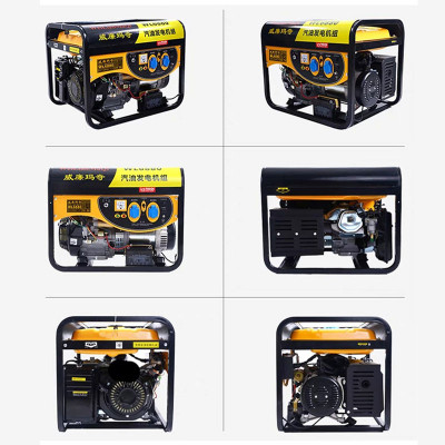 مولد بنزين أحادي الطور ، صامت صغير ، معدات منزلية...