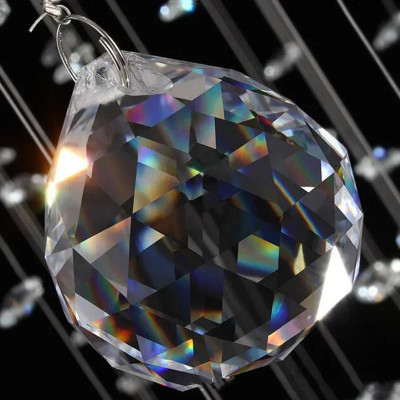 ثريا كريستالية لغرفة المعيشة ، أضواء ليد ، مصباح ك...