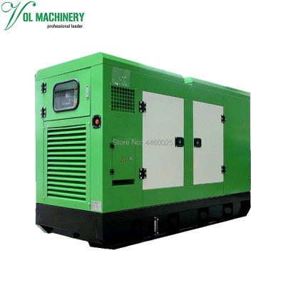 مولد عازل للصوت 50kw ماكس 55kw مع أربعة محرك ديزل...