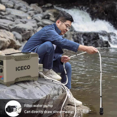 سخان مياه لاسلكي محمول من ICECO ، تخييم خارجي ، تس...