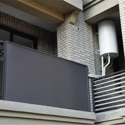 سخان مياه شمسي مدمج بدون ضغط مع خزان من الفولاذ ال...