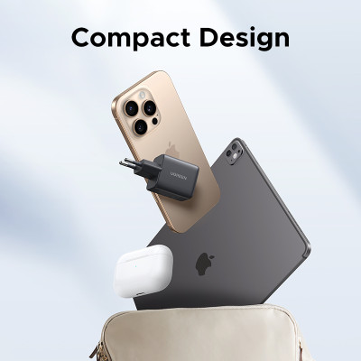 UGREEN 30 واط GaN شاحن PD 3.0 QC4.0 USB C شاحن آيف...