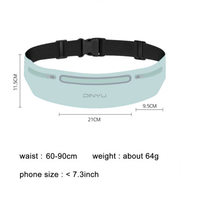 الخصر حقيبة جري الرياضة حزمة مراوح النساء الرجال ح...