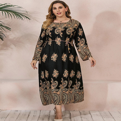 جلابية نسائية رائعة بمقاسات كبيرة حتى 5XL