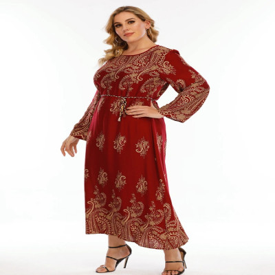 جلابية نسائية رائعة بمقاسات كبيرة حتى 5XL