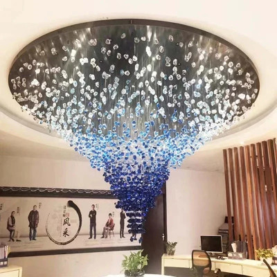Luxury Crystal LED Ceiling Chandelier Lighting Mod...