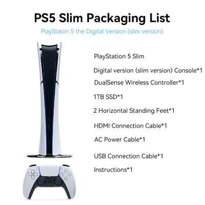 الكونسول النحيف للبلاي ستيشن 5 ، كونسول ألعاب الفي...