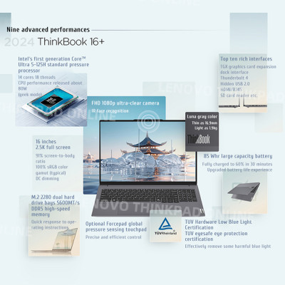 كمبيوتر محمول لينوفو ثينك-انتل ألترا 5 بوك ، 16 +...