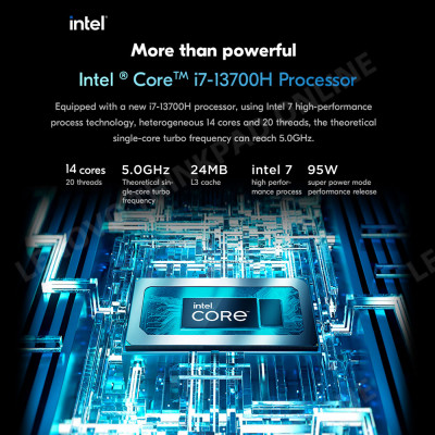 حاسوب محمول للالعاب لينوفو ليجيون Y7000P 2023 انتل...
