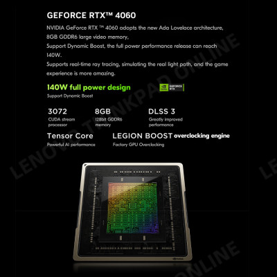 حاسوب محمول للالعاب لينوفو ليجيون Y7000P 2023 انتل...