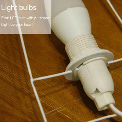 فانوس ياباني مصباح طاولة ليد ، غرفة معيشة ، غرفة ن...