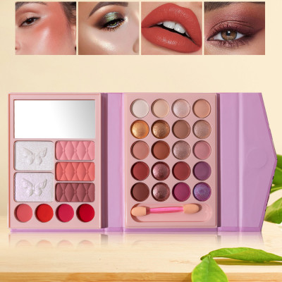 لوحة مكياج احترافية متعددة الوظائف الكل في واحد مع...