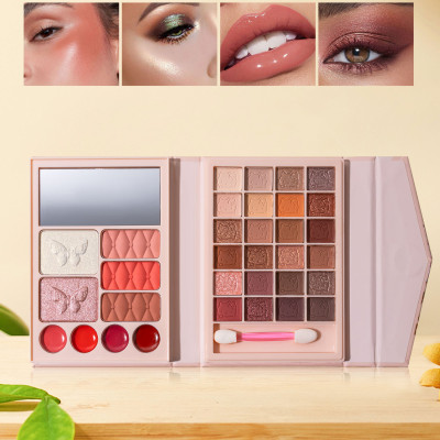 لوحة مكياج احترافية متعددة الوظائف الكل في واحد مع...