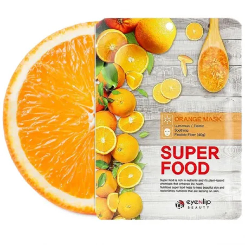 اي ان ليب - قناع الوجه سوبر فود بالبرتقال 23 مل