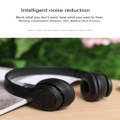 سماعات رأس لاسلكية، سماعات جيري 5.0، عمر بطارية طو...