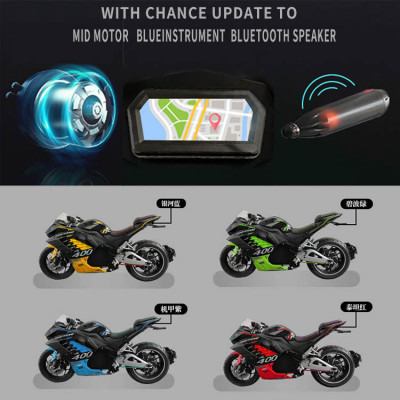 دراجة نارية كهربائية للطرق الوعرة بقدرة 2000 وات،...