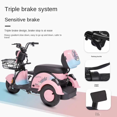 YY سيارة كهربائية صغيرة للنساء المسنين مع سيارة بط...