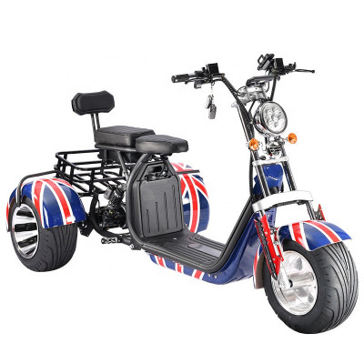 تريكس كهربائي للبالغين بإطار عريض ، سكوتر ثلاثي ال...