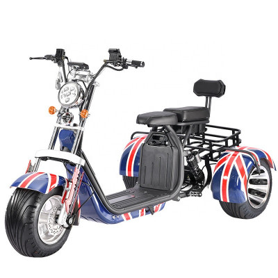 تريكس كهربائي للبالغين بإطار عريض ، سكوتر ثلاثي ال...