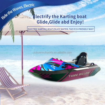 قارب كارت كهربائي صغير للترفيه والرياضات المائية ،...