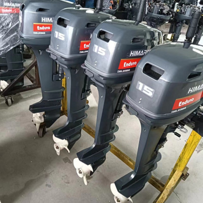 محرك قارب خارجي ثنائي الأشواط بقوة 15 حصان متوافق...