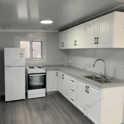 منزل حاوية متنقل جاهز الصنع قابل للتوسيع ، فندق تج...