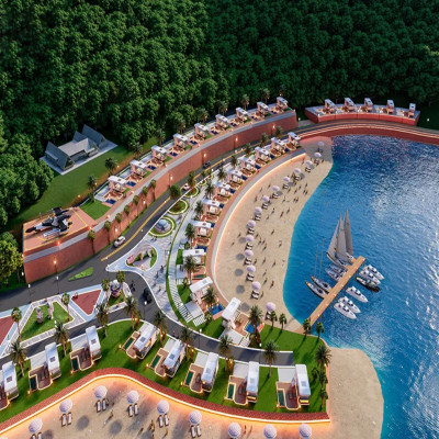 كبسولة مكتب جراب ، مقصورة منزل مغلقة ، منزل فيلا ،...