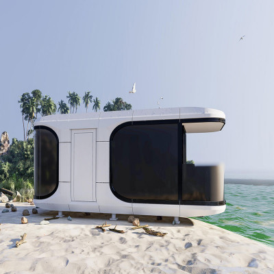 كبسولة مكتب جراب ، مقصورة منزل مغلقة ، منزل فيلا ،...