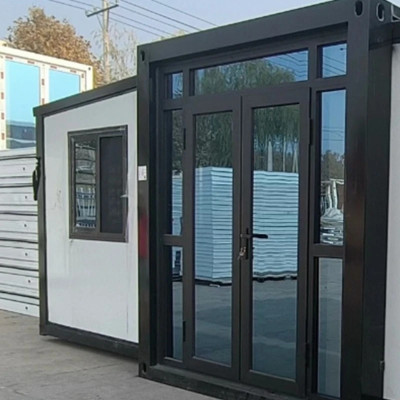 منزل حاوية فولاذية خفيفة قابلة للتوسيع ، فيلا سهلة...